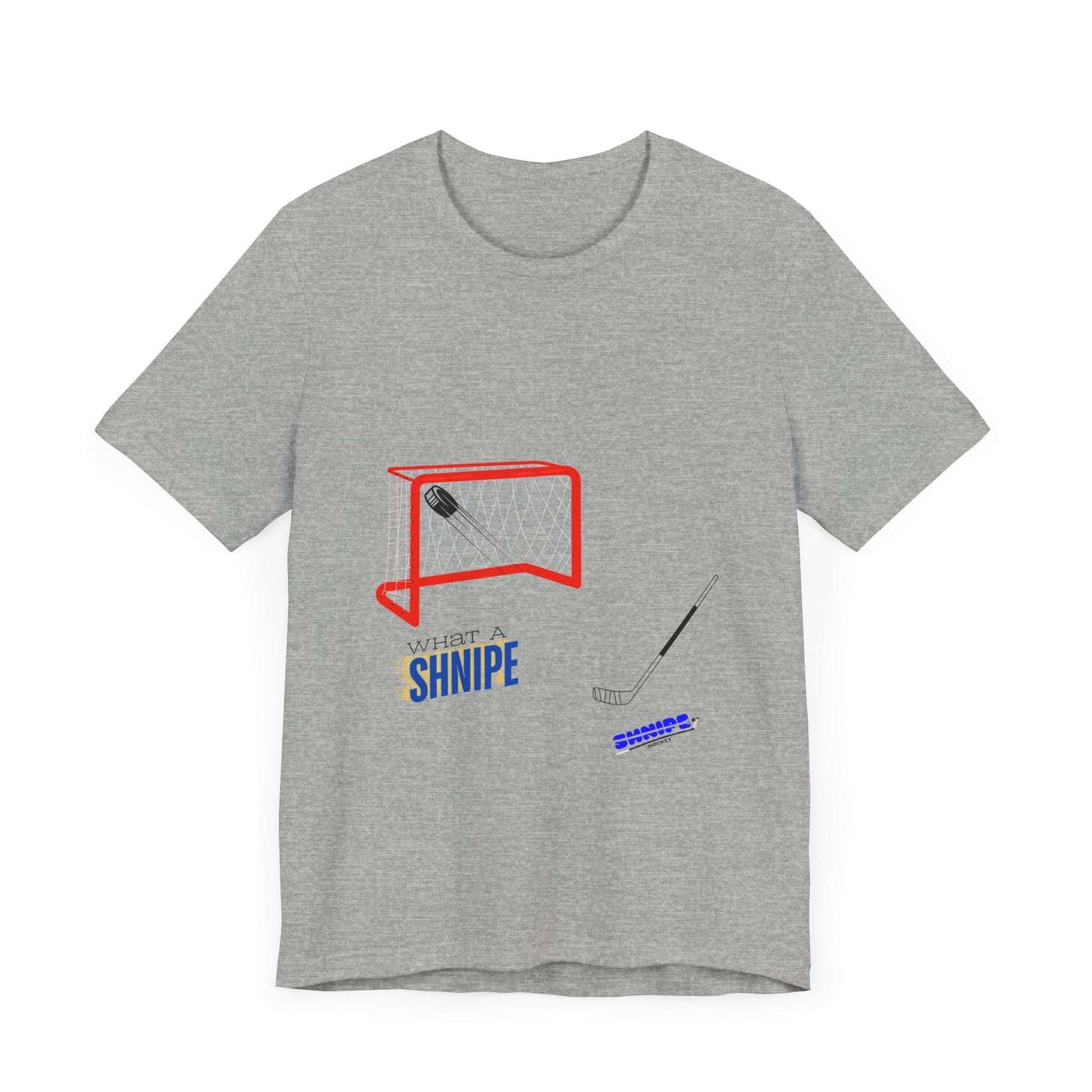 WHAT A SHNIPE! ADULT Short Sleeve Tee - Shnipe Hockey