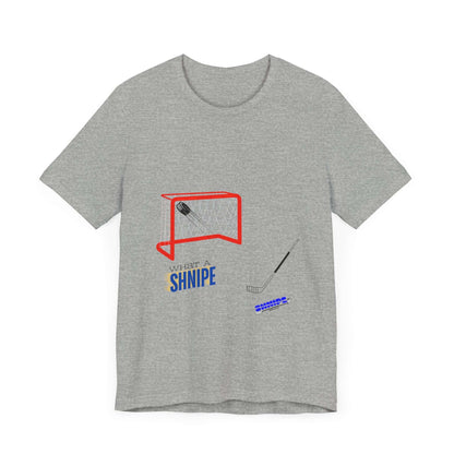 WHAT A SHNIPE! ADULT Short Sleeve Tee - Shnipe Hockey