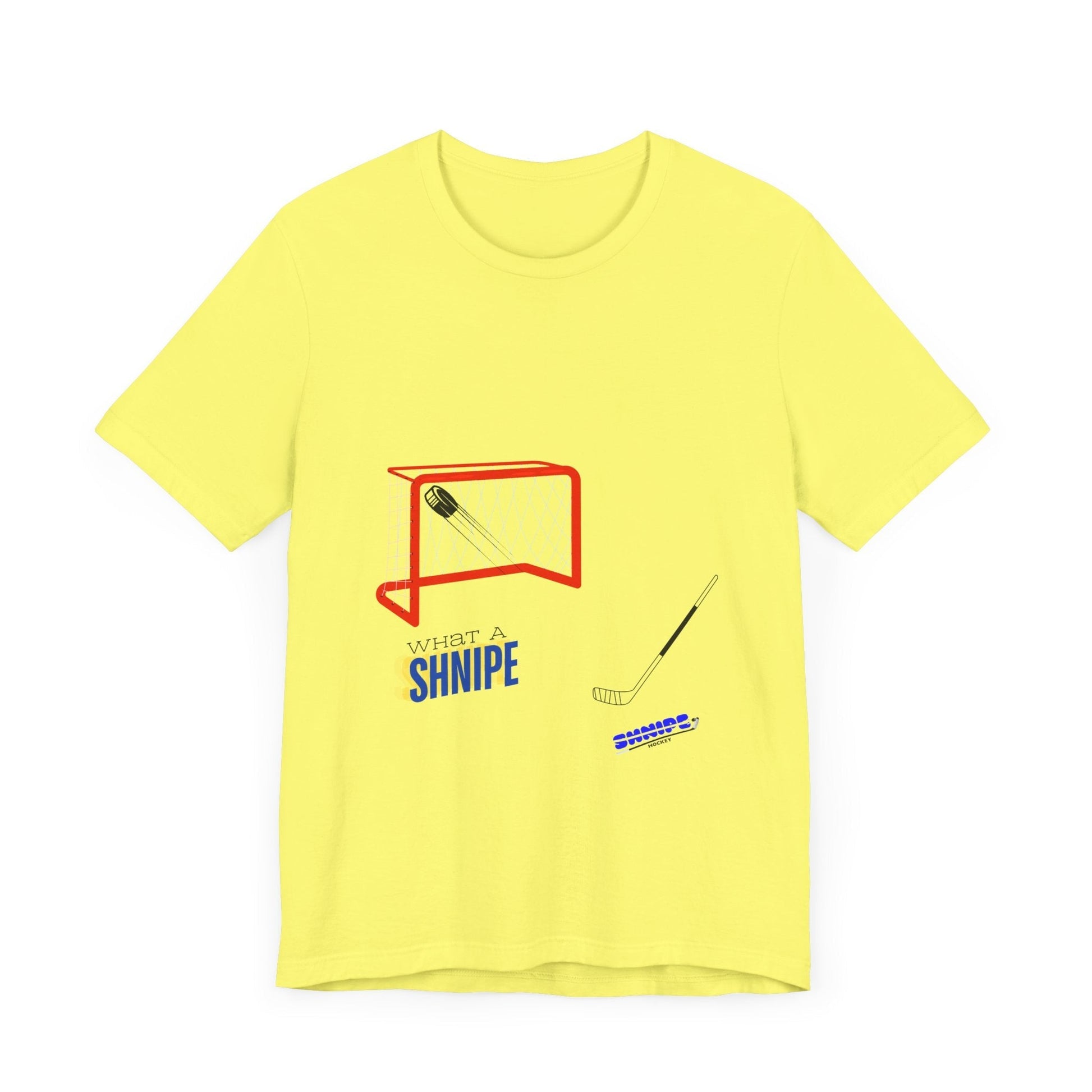 WHAT A SHNIPE! ADULT Short Sleeve Tee - Shnipe Hockey