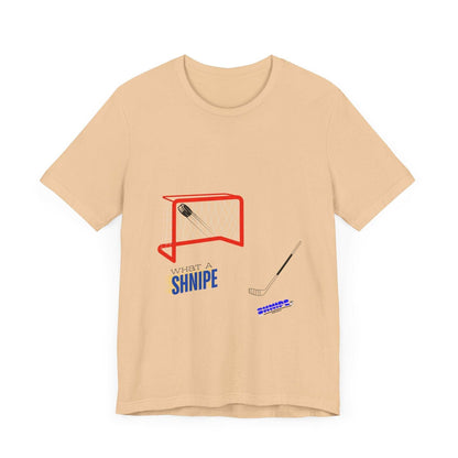 WHAT A SHNIPE! ADULT Short Sleeve Tee - Shnipe Hockey