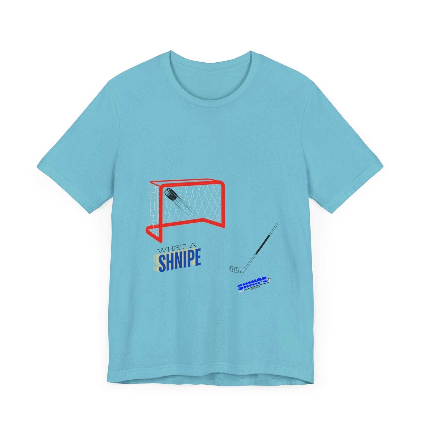 WHAT A SHNIPE! ADULT Short Sleeve Tee - Shnipe Hockey