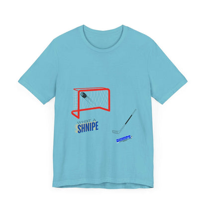 WHAT A SHNIPE! ADULT Short Sleeve Tee - Shnipe Hockey