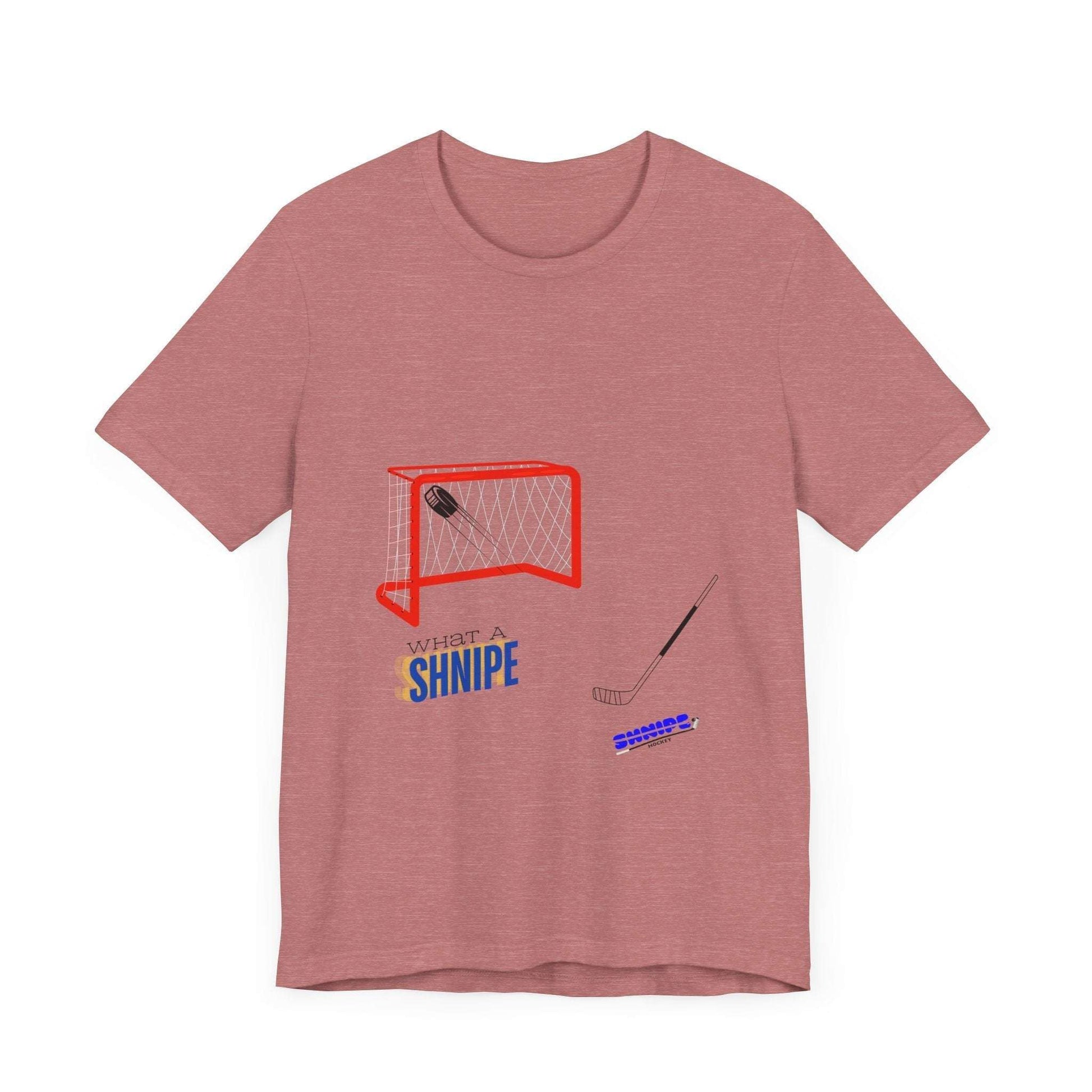 WHAT A SHNIPE! ADULT Short Sleeve Tee - Shnipe Hockey