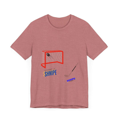 WHAT A SHNIPE! ADULT Short Sleeve Tee - Shnipe Hockey