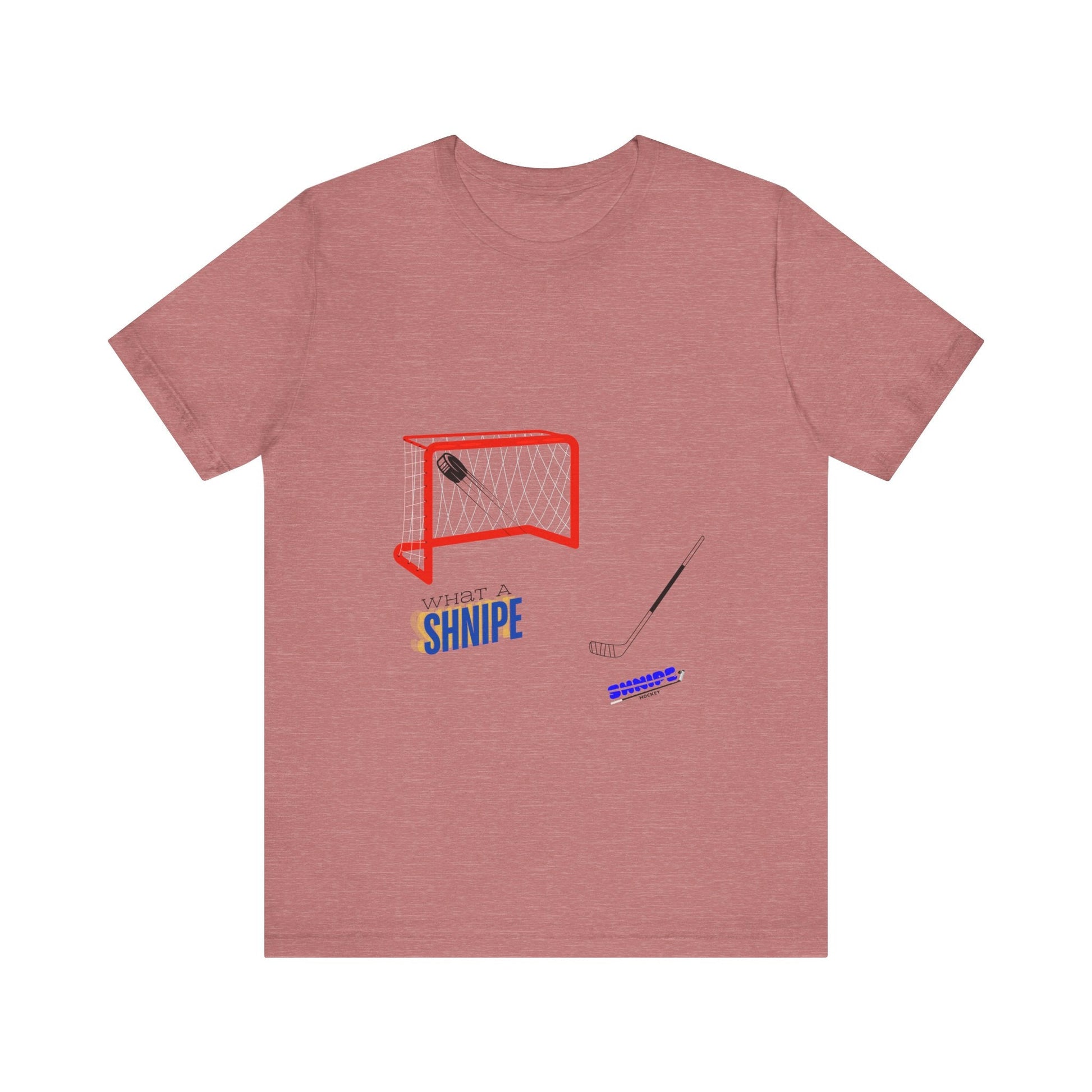 WHAT A SHNIPE! ADULT Short Sleeve Tee - Shnipe Hockey
