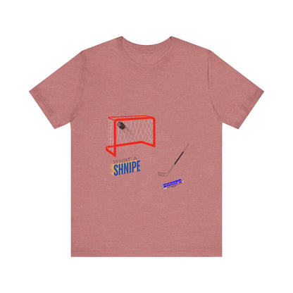 WHAT A SHNIPE! ADULT Short Sleeve Tee - Shnipe Hockey