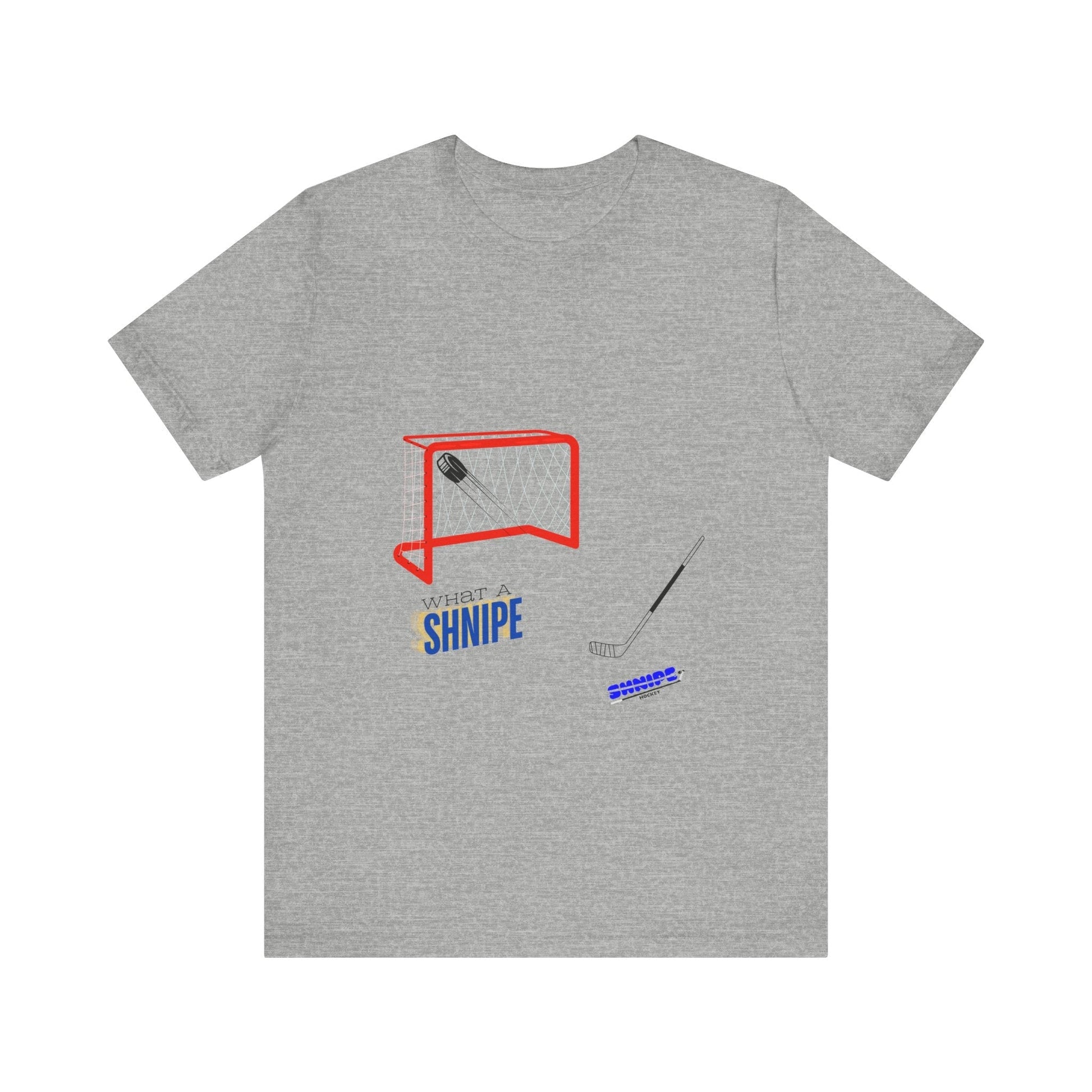 WHAT A SHNIPE! ADULT Short Sleeve Tee - Shnipe Hockey