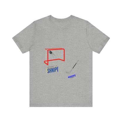 WHAT A SHNIPE! ADULT Short Sleeve Tee - Shnipe Hockey