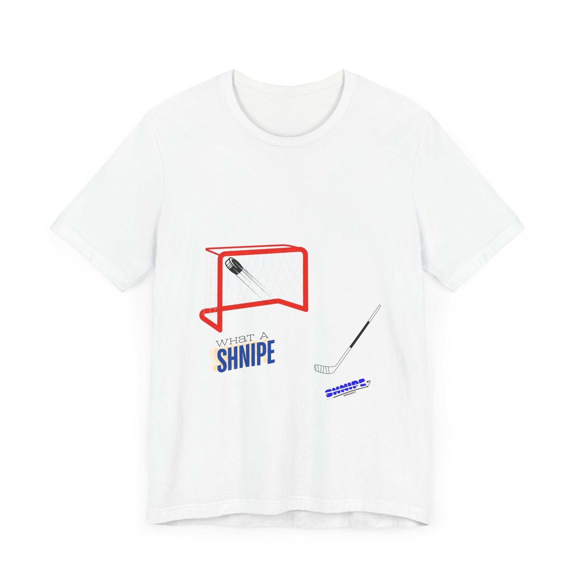WHAT A SHNIPE! ADULT Short Sleeve Tee - Shnipe Hockey